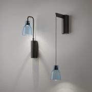 Bover Drip A/02 LED-Wandleuchte, blau