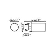 Einbaustrahler Stan, weiß, Aluminium, Ø 6 cm