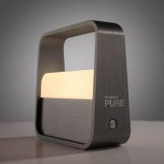 PURE LED-Akku-Tischleuchte Pure Go, grau, Aluminium