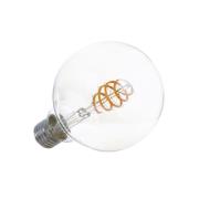 LUUMR Smart LED-Globelampe 3er E27 G95 4,9W klar amber Tuya