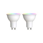 LUUMR Smart GU10 4,7W RGBW CCT ZigBee Hue 2er