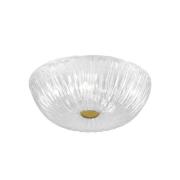 KOLARZ Deckenlampe Murano Sagredo, klar, Ø 30 cm, Muranoglas