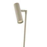 LED-Tischleuchte Tom Pro, sandfarben, Höhe 47cm, CCT, Dimmer