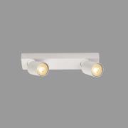 Deckenleuchte Spotlight, weiß, 2-flammig, Aluminium, GU10
