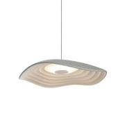 Bover LED-Einbau-Hängelampe Valentina S24, grau/weiß