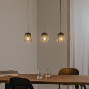 Pendellampe Lucea dreiflammig smoke