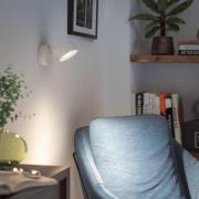 Philips Bracia LED-Deckenspot einflammig, weiß