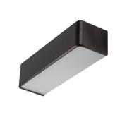 Wandleuchte Atrato, anthrazit, Stahl, Breite 35 cm, up/down