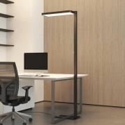 Arcchio LED-Stehleuchte Timon, 54W, schwarz, Höhe 195 cm
