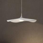 Bover LED-Hängelampe Mediterránia, weiß, Ø 52 cm, Kunststoff