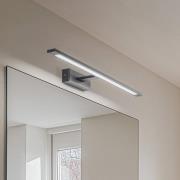 LED-Wandleuchte Gallery, schwarz, Metall, Breite 62 cm, IP44