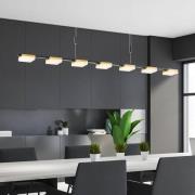 Bopp Quad LED-Hängelampe siebenflammig schwarz/gol