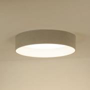 LED-Deckenlampe Plafond, Soro hellgrau, Ø 45 cm, 3-step-dim