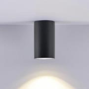 Downlight CAN, schwarz, IP44, Ø 6 cm, Metall, GU10