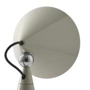Tom Dixon LED-Akku-Tischlampe Pose, hellgrau, Höhe 25 cm