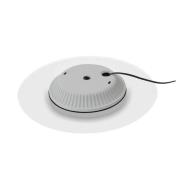 DOTLUX LED-Deckenlampe MOONBASE silber Ø 37 cm Alu/Acryl CCT