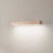 LED-Holzwandleuchte Teo, kiefer, 46 cm, 3000 K