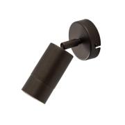 Wandstrahler Link, titan-goldfarben, Breite 8 cm, Stahl