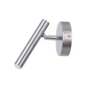Wandleuchte Sopel, silber, 1-flammig, Stahl, G9, Höhe 15 cm