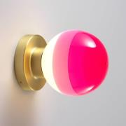MARSET LED-Wandlampe Dipping Light A2, rosa/gold