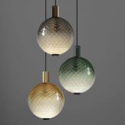 OLEV LED-Pendel BEAM STICK NUANCE BALLOTON amber Ø 20 cm 927