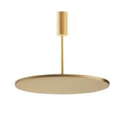 OLEV LED-Deckenlampe FLUENTIS, gold, Ø 54 cm, Metall 2.700 K