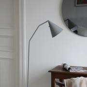 Markslöjd LED-Standleuchte Funil, grau, Metall, dimmbar