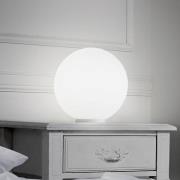 Ideal Lux Tischleuchte Mapa, Ø 30 cm, Opalglas, Kugel, E27