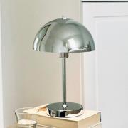Dyberg Larsen Akku-LED-Tischlampe Stockholm, chrom