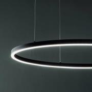 Ideal Lux LED-Hängelampe Oracle Slim Ø 70 cm weiß 3.000 K