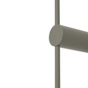 LED-Wandleuchte SABER, olivgrün, Höhe 120 cm, Metall 4.000 K
