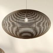 Hängeleuchte RATTAN, Ø 60 cm, naturbraun, Rattan, E27