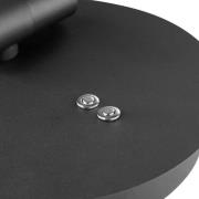 LED-Tischlampe Glow-Sphere, Höhe 61 cm, schwarz, Metall