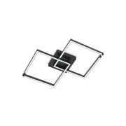 LED-Deckenleuchte Lina, schwarz, 97 x 54 cm, dimmbar