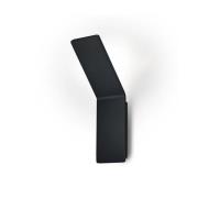 LED-Wandleuchte Ava, schwarz, Aluminium, 1-flammig