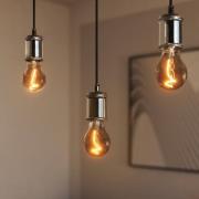 OSRAM Hängelampe VINTAGE 1906 BOBBIN, grau, Metall, Ø 10 cm