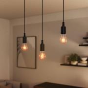 OSRAM Hängelampe VINTAGE 1906 BELL schwarz Kunststoff Ø 9 cm