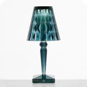 Kartell Big Battery - Tischlampe IP20, hellblau