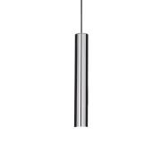 Ideal Lux Hängeleuchte Look, chromfarben, Ø 6 cm, Metall