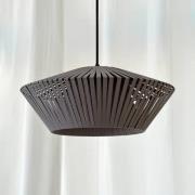 OSRAM Hängelampe Decor Stripes Ø 40,5 cm, grau, Textil, E27