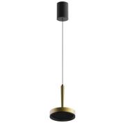 LOOM DESIGN LED-Pendelleuchte Nyx P1, messing, Aluminium
