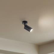 Deckenstrahler Zoom, 1-flammig, schwarz