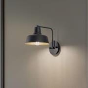 Wandleuchte Berceste 181-A schwarz/gold