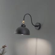 Wandleuchte Saglam 3742, justierbar, schwarz