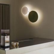 MARSET LED-Wandlampe Caramel, grün, Ø 38 cm, TRIAC, Glas