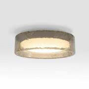 MARSET LED-Deckenlampe Ringo, Ø 70 cm, rauchgrau Kunststoff