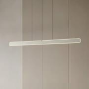 Lucande LED-Hängelampe Arvon, alufarben, 117cm, dimmbar, CCT