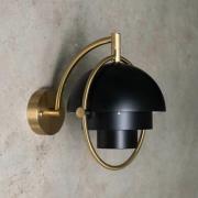 GUBI Wandleuchte Multi-Lite, schwarz, Metall, G9