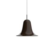 Verpan Hängeleuchte Pantop, braun, Ø 23 cm, Metall, E14