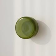 Wandleuchte BonBon, grün, Ø 16 cm, Glas